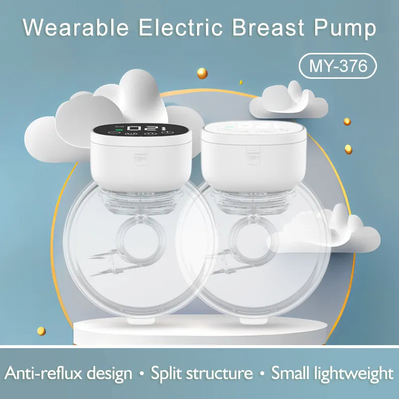 Wearable Breast Pump Mother and Baby Supplies Breast Pump Breast Milk Milking and Milking Machine Fully Automatic Breast Pump